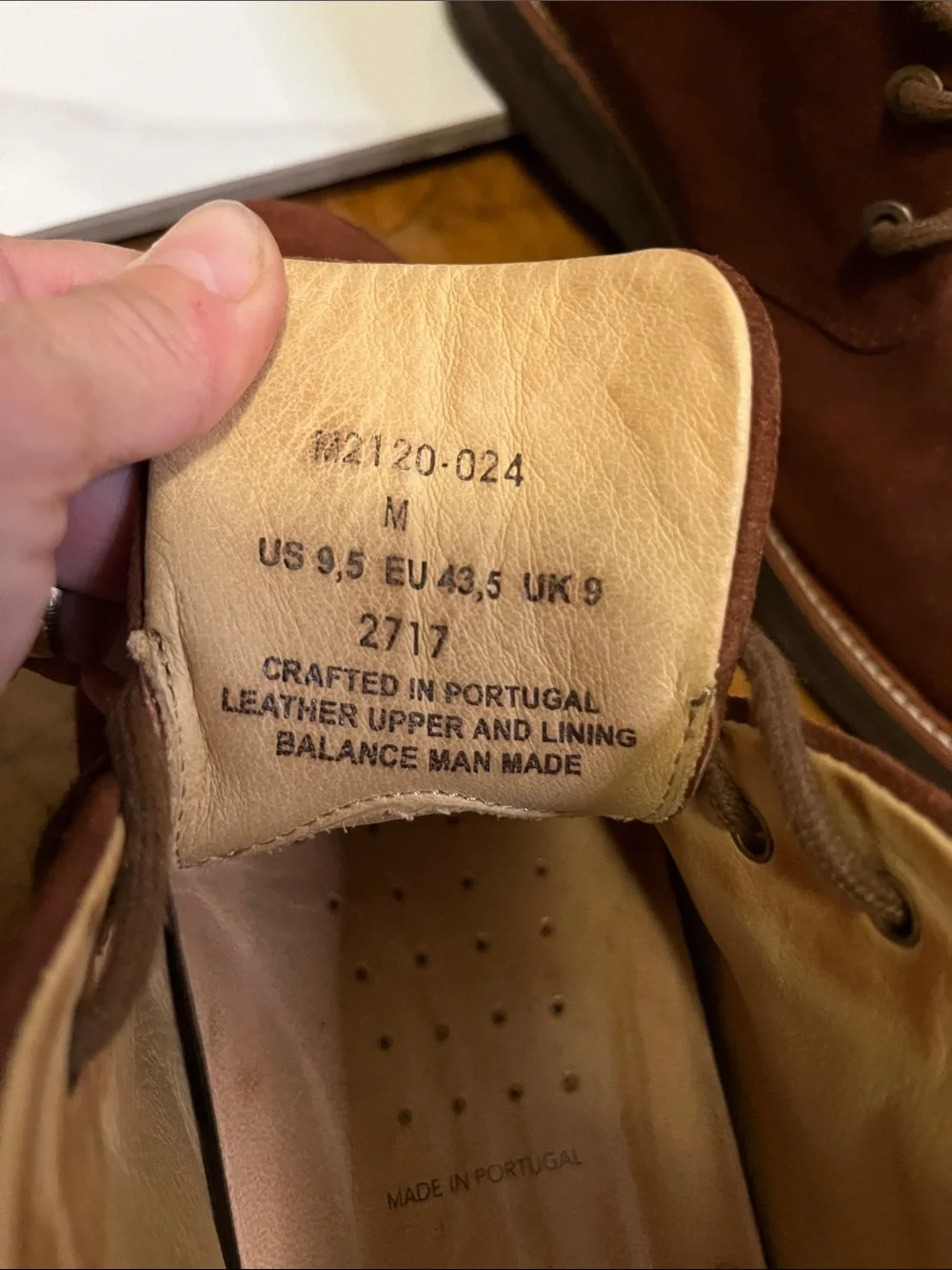 NWOT Samuel Hubbard Brown Suede Leather Ankle Chukka Boots Men's Size 9.5